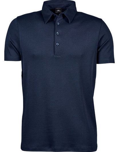 Tee Jays Mens Pima Cotton Polo - Navy