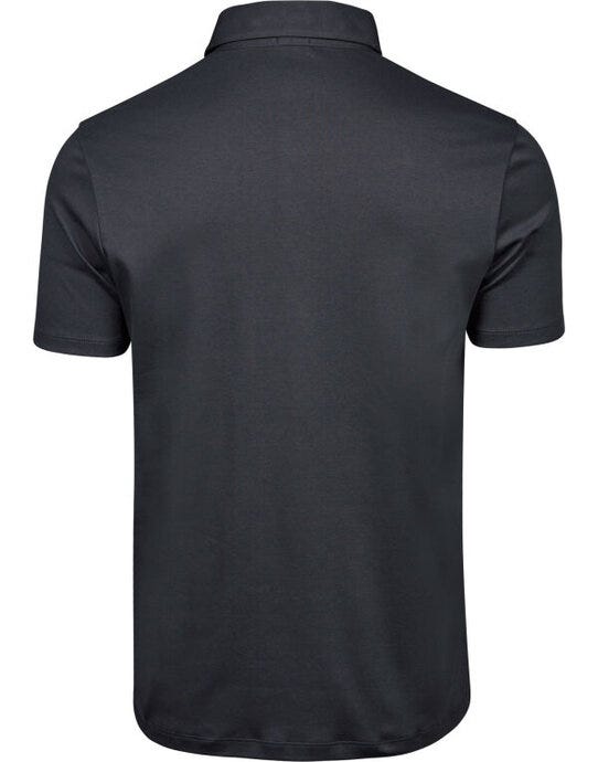 Tee Jays Mens Pima Cotton Polo - Dark Grey