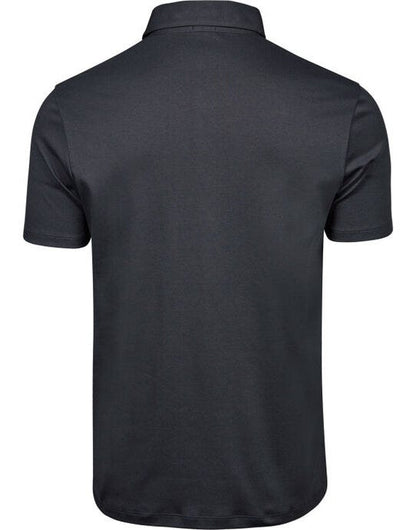 Tee Jays Mens Pima Cotton Polo - Dark Grey