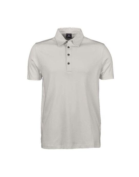 Tee Jays Mens Pima Cotton Polo - Cement