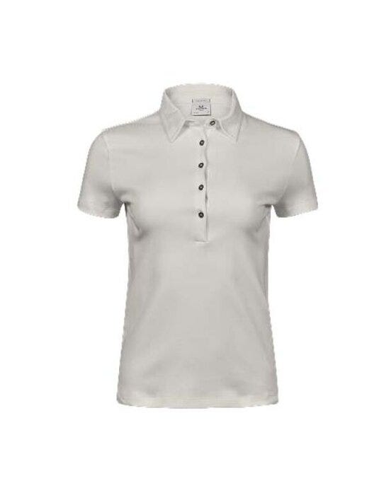 Tee Jays Ladies Pima Cotton Polo - Cement