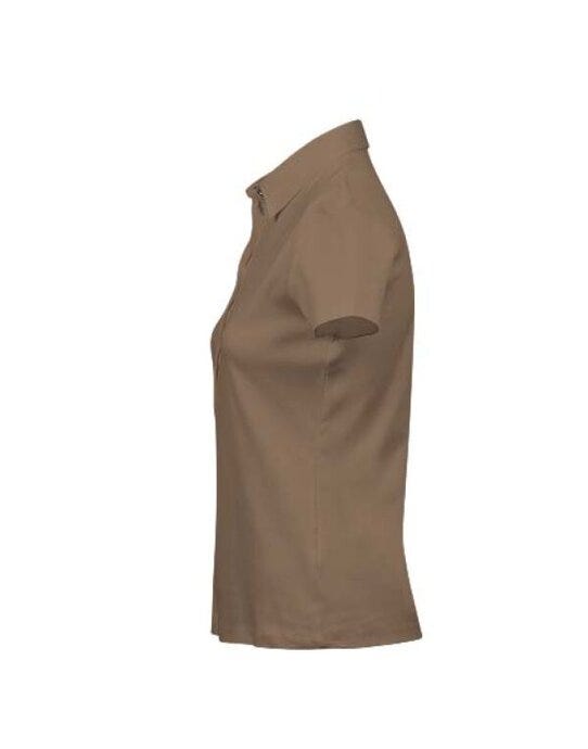 Tee Jays Ladies Pima Cotton Polo - Wood