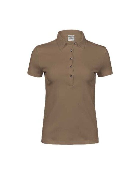 Tee Jays Ladies Pima Cotton Polo - Wood