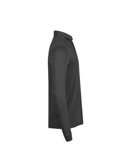 Tee Jays Pima Cotton Long Sleeve Polo - Black