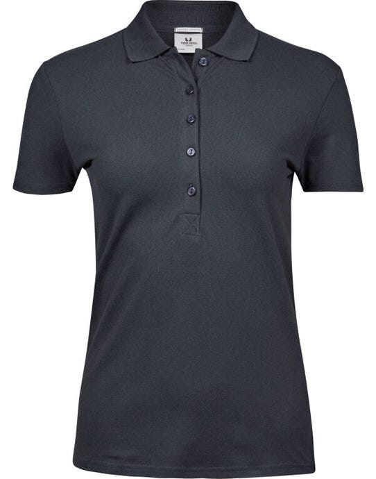 Tee Jays Ladies Luxury Stretch Polo - Dark Grey