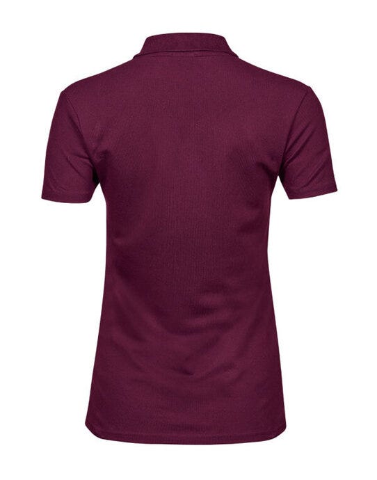 Tee Jays Ladies Luxury Stretch Polo - Wine