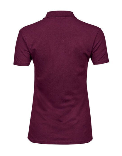 Tee Jays Ladies Luxury Stretch Polo - Wine