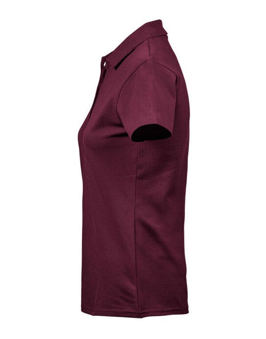 Tee Jays Ladies Luxury Stretch Polo - Wine