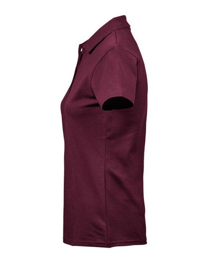Tee Jays Ladies Luxury Stretch Polo - Wine