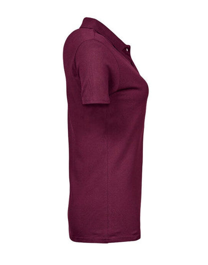 Tee Jays Ladies Luxury Stretch Polo - Wine