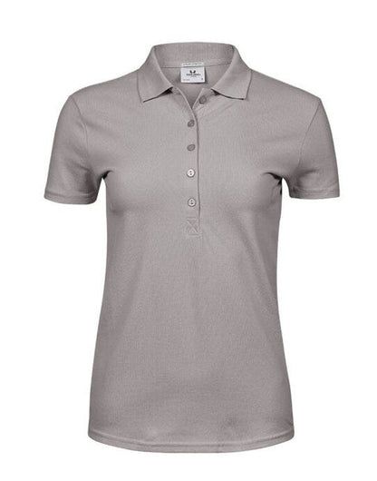Tee Jays Ladies Luxury Stretch Polo - Stone