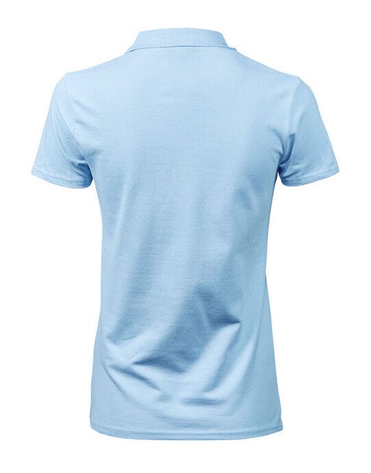 Tee Jays Ladies Luxury Stretch Polo - Light Blue