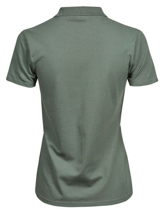 Tee Jays Ladies Luxury Stretch Polo - Leaf Green