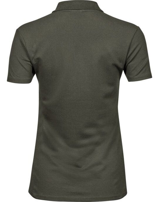 Tee Jays Ladies Luxury Stretch Polo - Deep Green