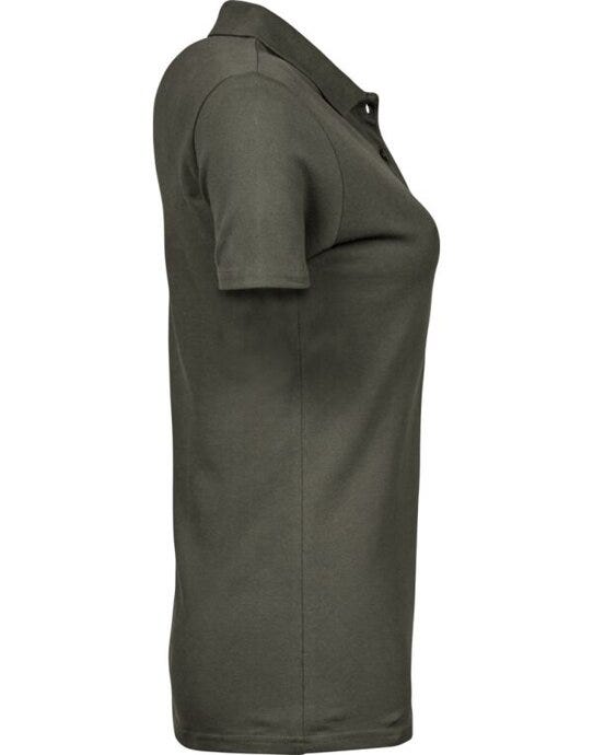 Tee Jays Ladies Luxury Stretch Polo - Deep Green