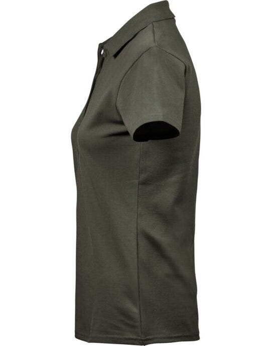 Tee Jays Ladies Luxury Stretch Polo - Deep Green