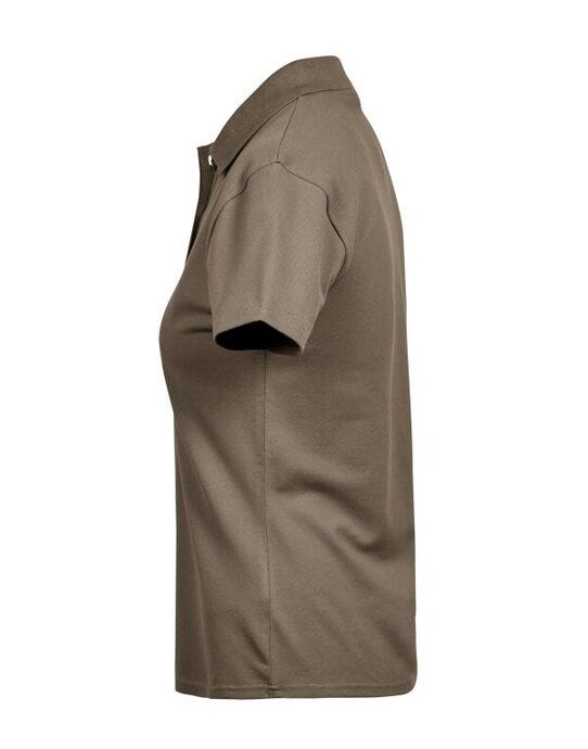 Tee Jays Ladies Luxury Stretch Polo - Clay