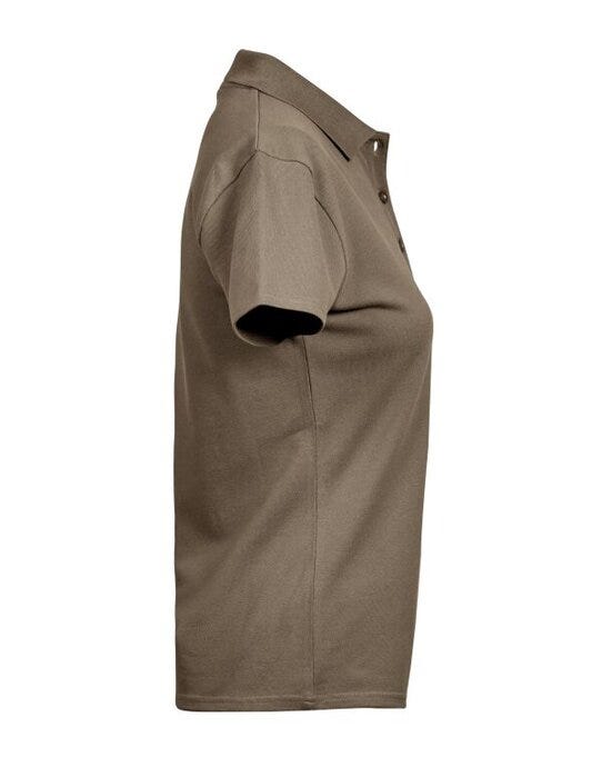 Tee Jays Ladies Luxury Stretch Polo - Clay