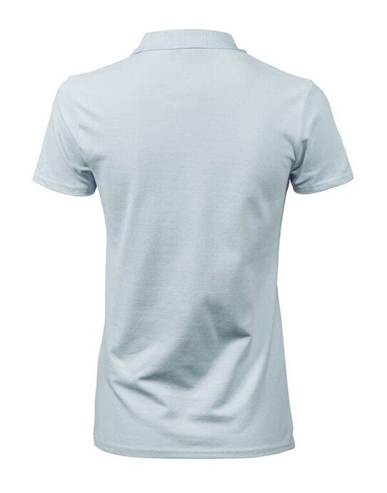 Tee Jays Ladies Luxury Stretch Polo - Ice Blue