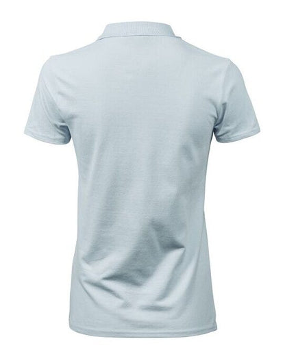 Tee Jays Ladies Luxury Stretch Polo - Ice Blue