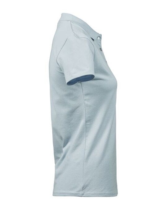 Tee Jays Ladies Luxury Stretch Polo - Ice Blue