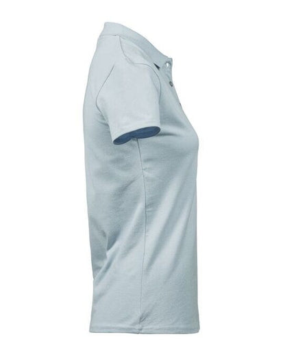 Tee Jays Ladies Luxury Stretch Polo - Ice Blue