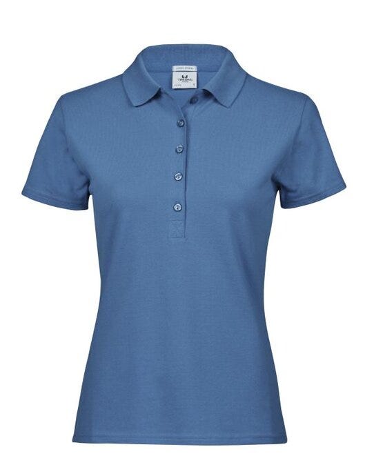 Tee Jays Ladies Luxury Stretch Polo - Ocean Blue