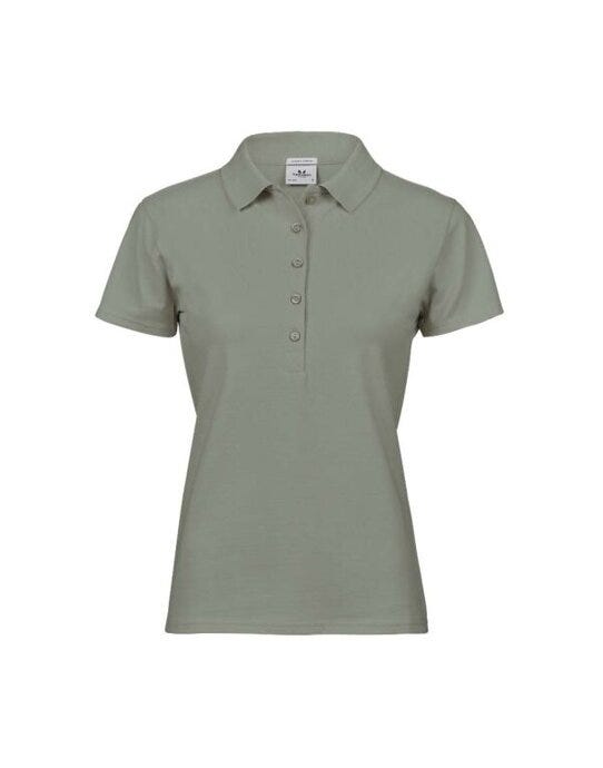 Tee Jays Ladies Luxury Stretch Polo - Sage