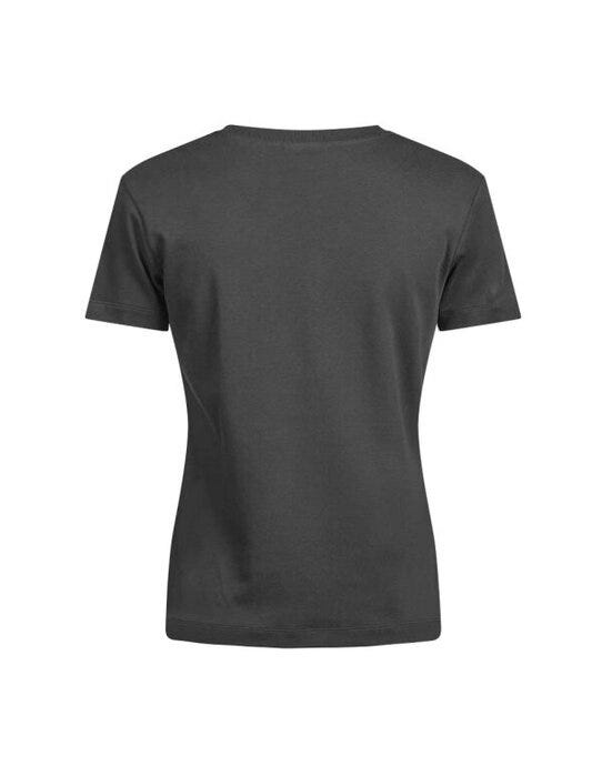 Tee Jays Ladies Pima Cotton Tee - Black