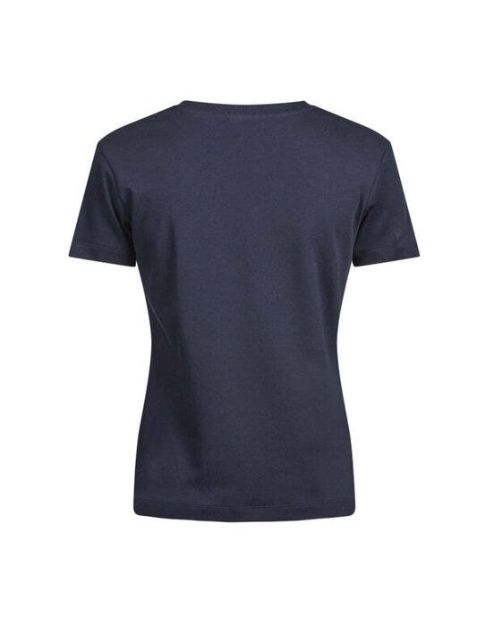 Tee Jays Ladies Pima Cotton Tee - Navy