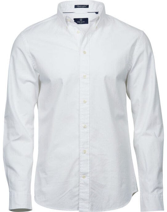 Tee Jays Mens Perfect Oxford Shirt - White