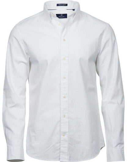 Tee Jays Mens Perfect Oxford Shirt - White