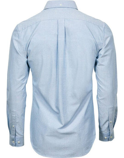Tee Jays Mens Perfect Oxford Shirt - Light Blue