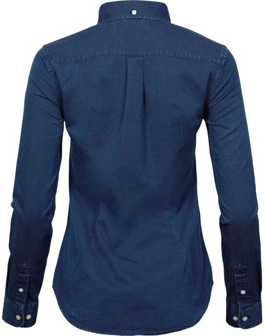 Tee Jays Ladies Casual Twill Shirt - Indigo