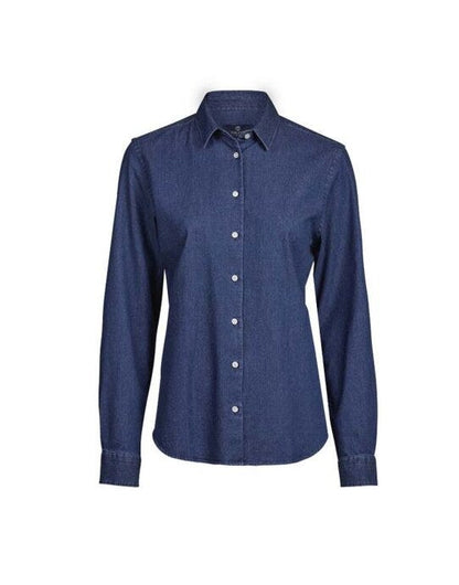 Tee Jays Ladies Denim Shirt - Blue Denim