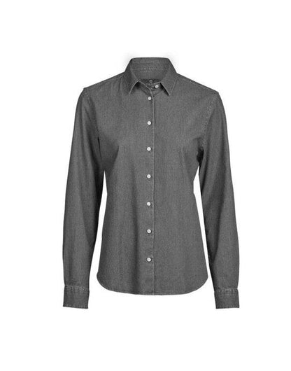 Tee Jays Ladies Denim Shirt - Black Denim