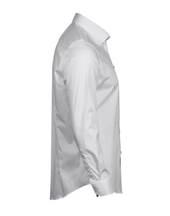 Tee Jays Men's Stretch Luxury Shirt - White
