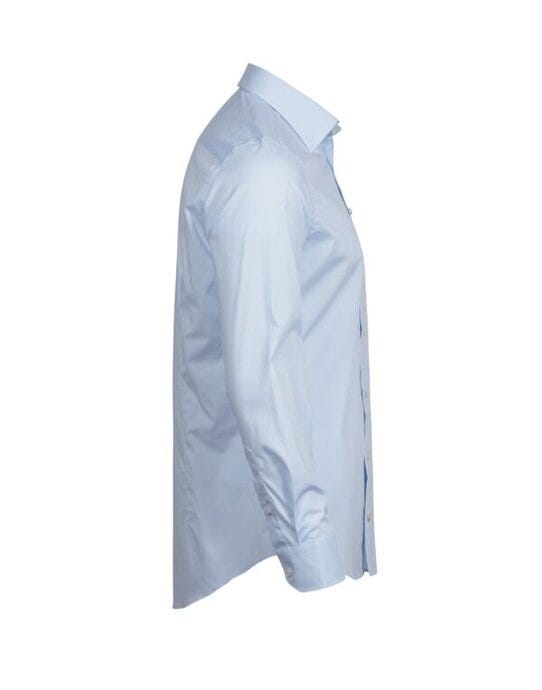 Tee Jays Men's Stretch Luxury Shirt - Light Blue