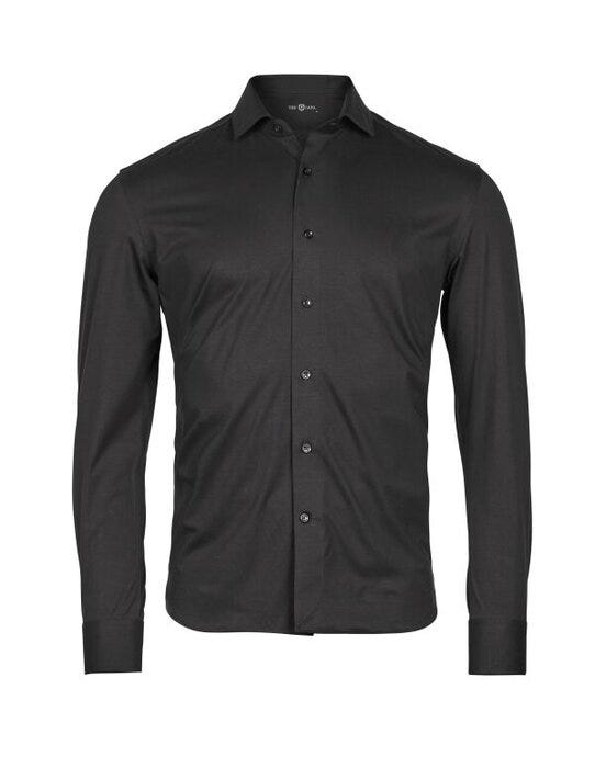 Tee Jays Active Stretch Shirt - Black