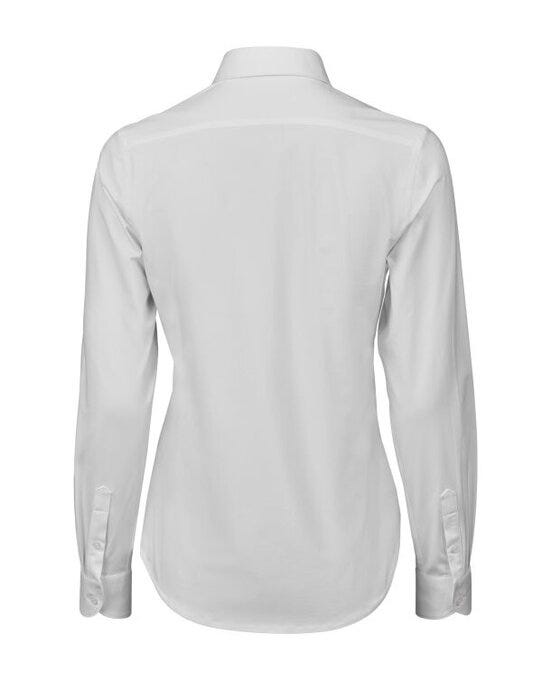 Tee Jays Women's Active Stretch Shirt - White