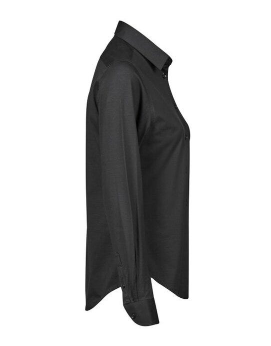 Tee Jays Women's Active Stretch Shirt - Black