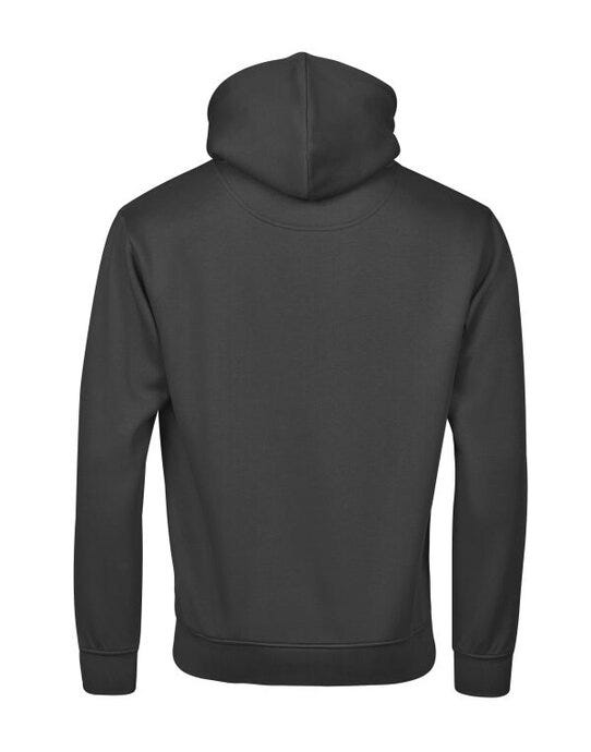 Tee Jays Unlabeled Hooded Sweatshirt - Black