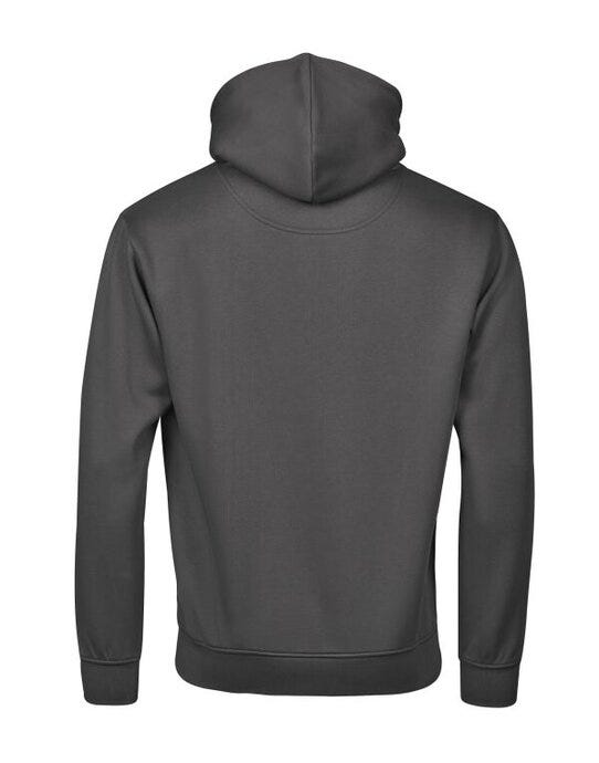 Tee Jays Unlabeled Hooded Sweatshirt - Dark Grey