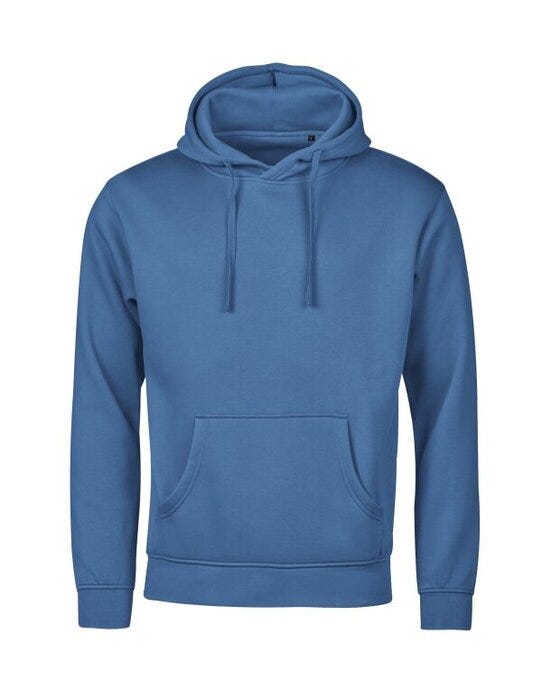 Tee Jays Unlabeled Hooded Sweatshirt - Ocean Blue
