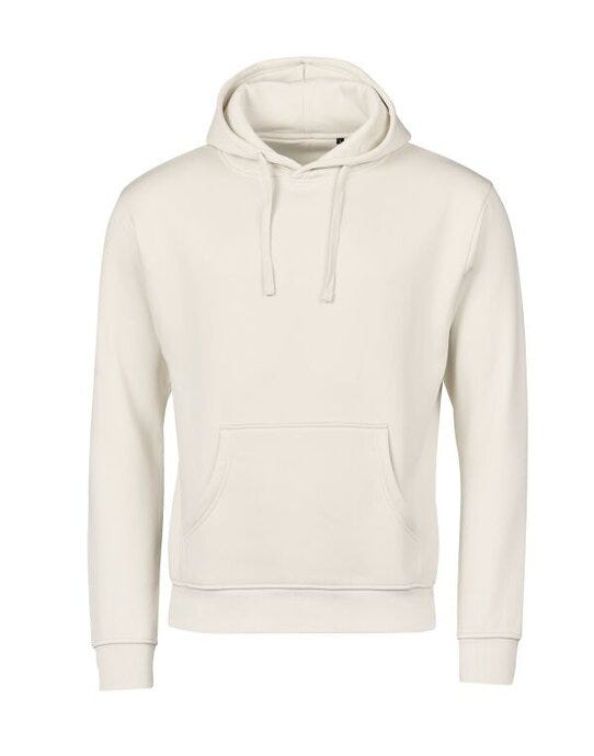 Tee Jays Unlabeled Hooded Sweatshirt - Ecru