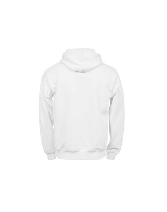 Tee Jays Jr Unlabeled Hooded Sweatshirt - White