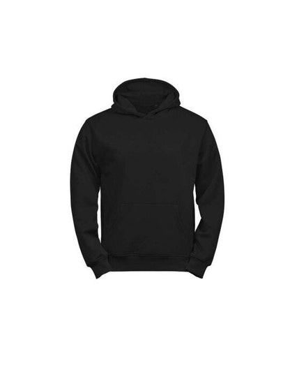 Tee Jays Jr Unlabeled Hooded Sweatshirt - Black