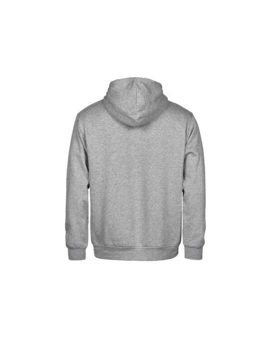 Tee Jays Jr Unlabeled Hooded Sweatshirt - Heather Grey