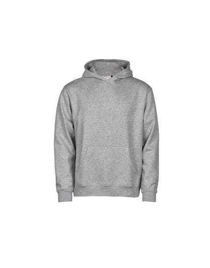 Tee Jays Jr Unlabeled Hooded Sweatshirt - Heather Grey