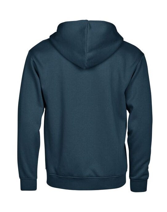 Tee Jays Unlabeled Hooded FZ Sweatshirt - Ink